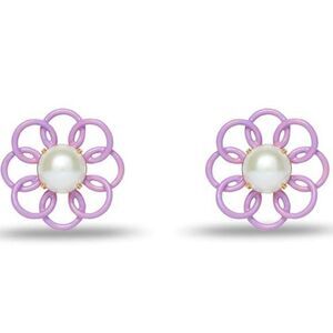 New! $125 Lele Sadoughi Marigold Button Earrings